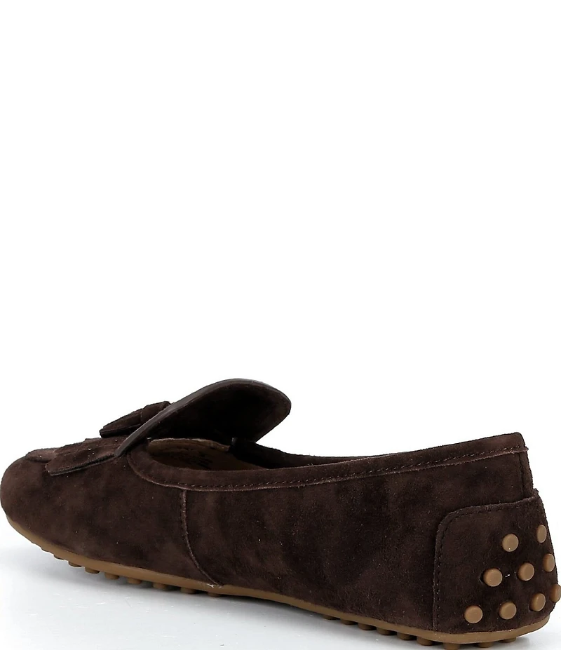 Lauren Ralph Lauren Suede Tayte Kiltie Drivers