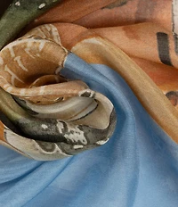 Lauren Ralph Lauren Summer Conversational Print Square Scarf