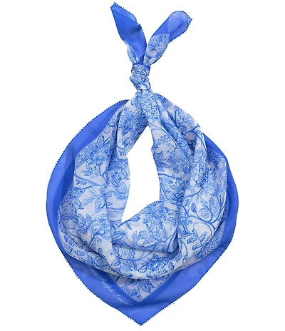 Lauren Ralph Lauren Summer Floral Square Scarf