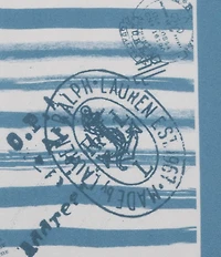 Lauren Ralph Lauren Summer Postcard Conversational Print Square Scarf