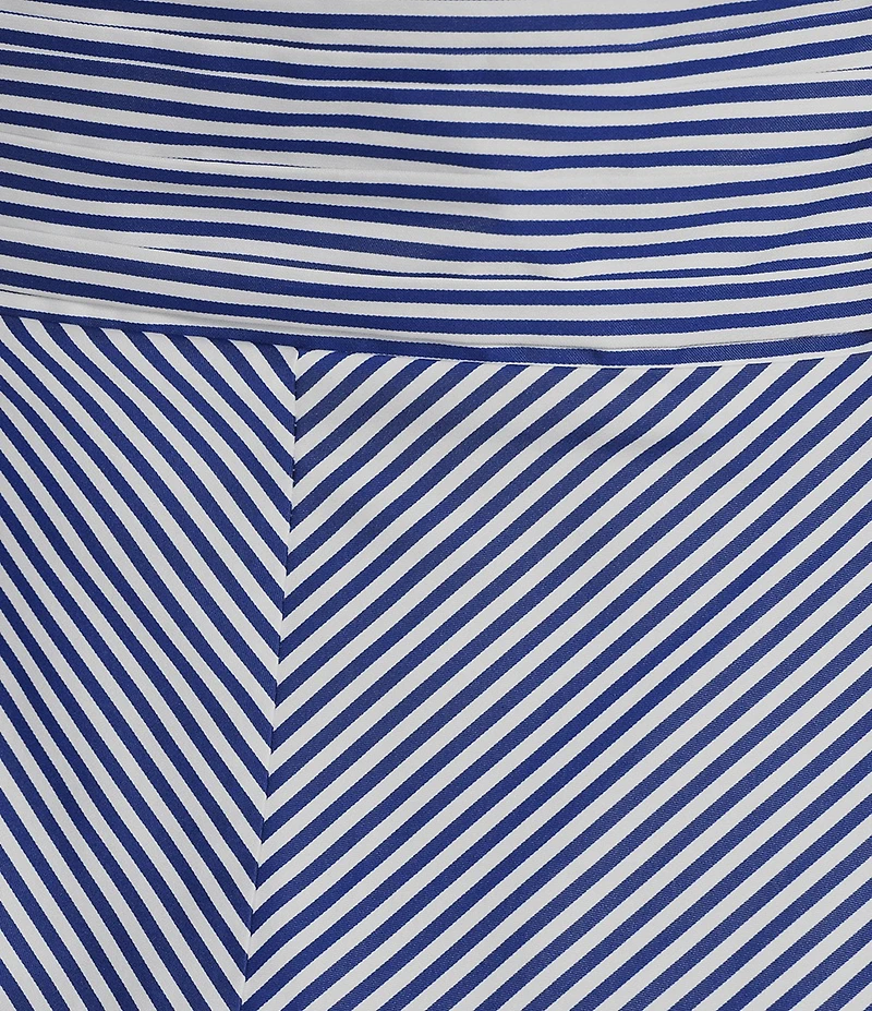 Lauren Ralph Lauren Taffeta Sweetheart Neck Pleated Bodice Fit And Flare Gown