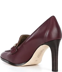 Lauren Ralph Lauren Tasha Leather Loafer Pumps