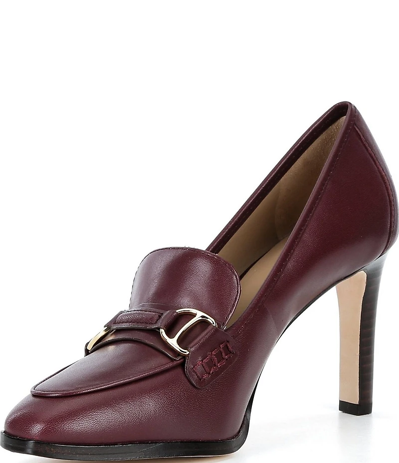 Lauren Ralph Lauren Tasha Leather Loafer Pumps