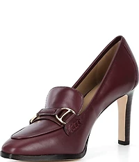 Lauren Ralph Lauren Tasha Leather Loafer Pumps