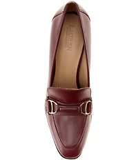 Lauren Ralph Lauren Tasha Leather Loafer Pumps