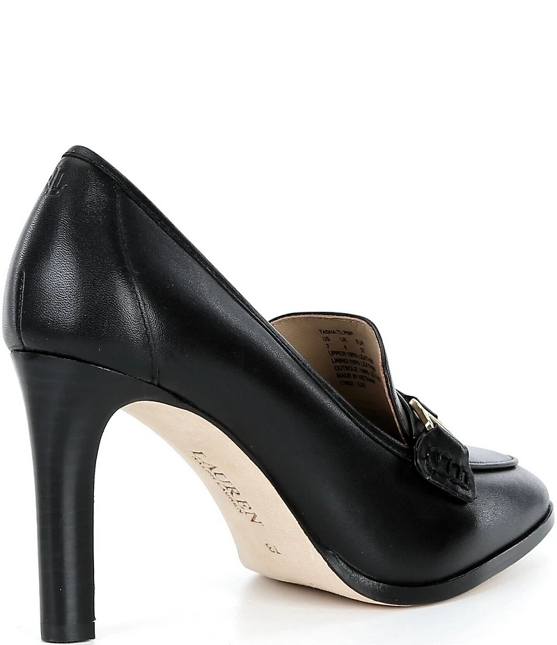 Lauren Ralph Lauren Tasha Leather Loafer Pumps