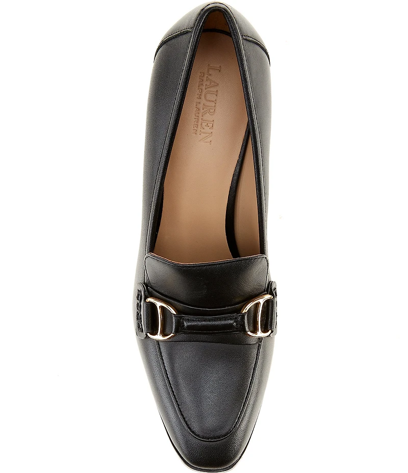 Lauren Ralph Lauren Tasha Leather Loafer Pumps