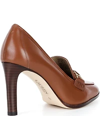 Lauren Ralph Lauren Tasha Leather Loafer Pumps