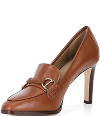Lauren Ralph Lauren Tasha Leather Loafer Pumps