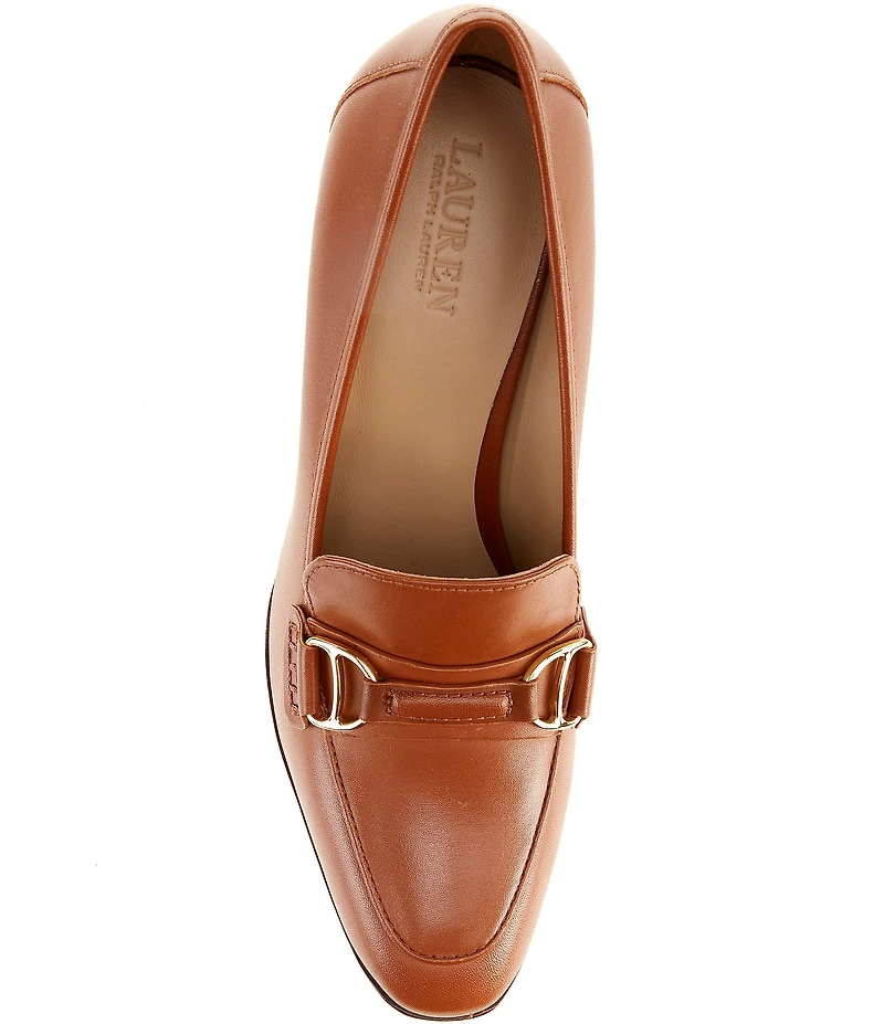 Lauren Ralph Lauren Tasha Leather Loafer Pumps