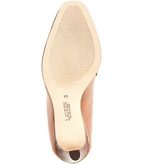 Lauren Ralph Lauren Tasha Leather Loafer Pumps