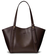 Lauren Ralph Lauren Tasha Nappa Leather Small Tote Bag