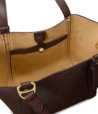 Lauren Ralph Lauren Tasha Nappa Leather Small Tote Bag
