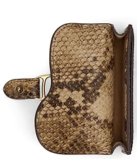 Lauren Ralph Lauren Tasha Snake Embossed Card Case