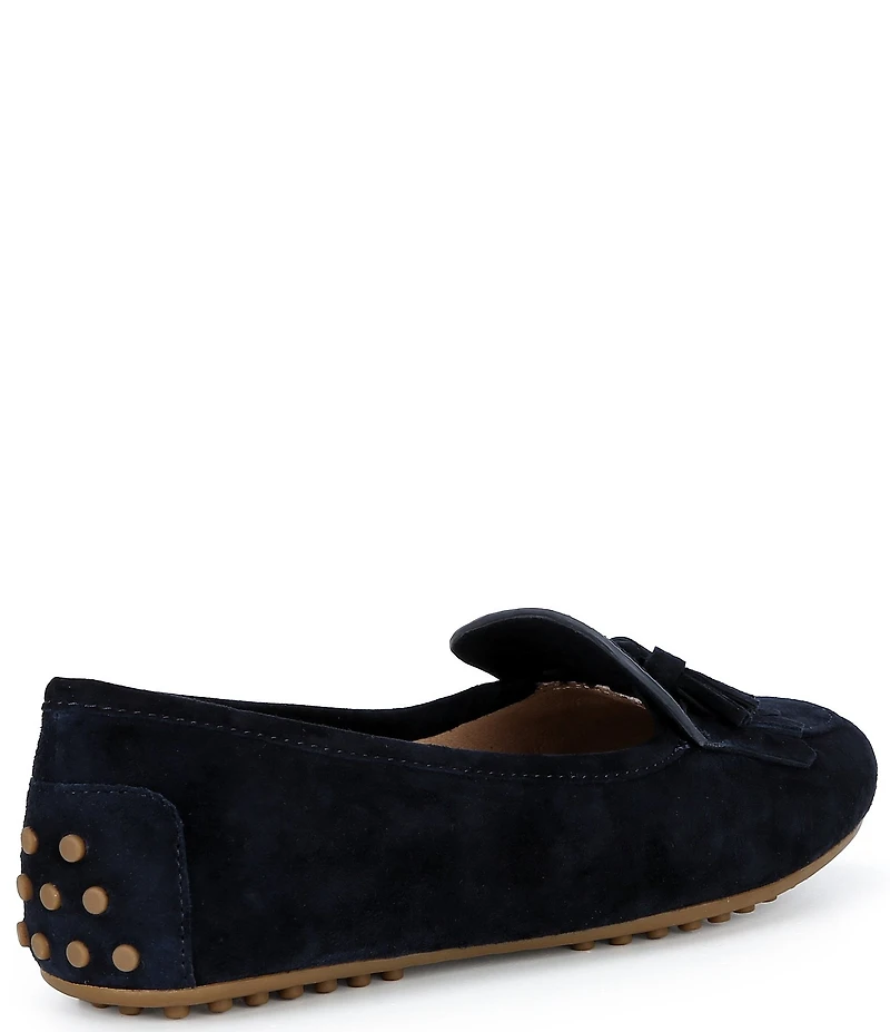 Lauren Ralph Lauren Tayte Kilte Suede Tassel Driver Flats