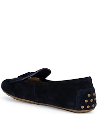 Lauren Ralph Lauren Tayte Kilte Suede Tassel Driver Flats