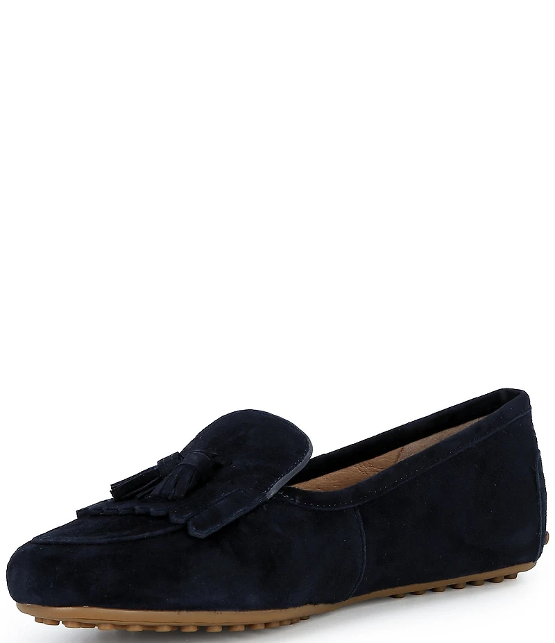 Lauren Ralph Lauren Tayte Kilte Suede Tassel Driver Flats