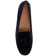 Lauren Ralph Lauren Tayte Kilte Suede Tassel Driver Flats
