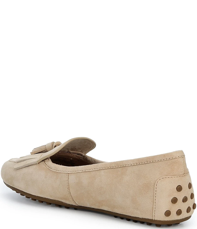 Lauren Ralph Lauren Tayte Kilte Suede Tassel Driver Flats