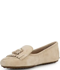 Lauren Ralph Lauren Tayte Kilte Suede Tassel Driver Flats
