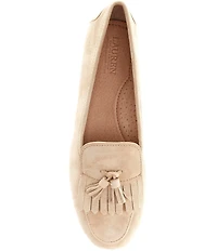 Lauren Ralph Lauren Tayte Kilte Suede Tassel Driver Flats