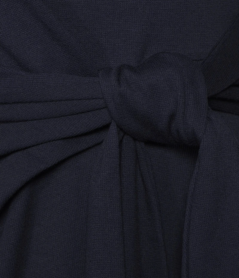Lauren Ralph Lauren Tie-Front Long Sleeve Turtleneck Dress