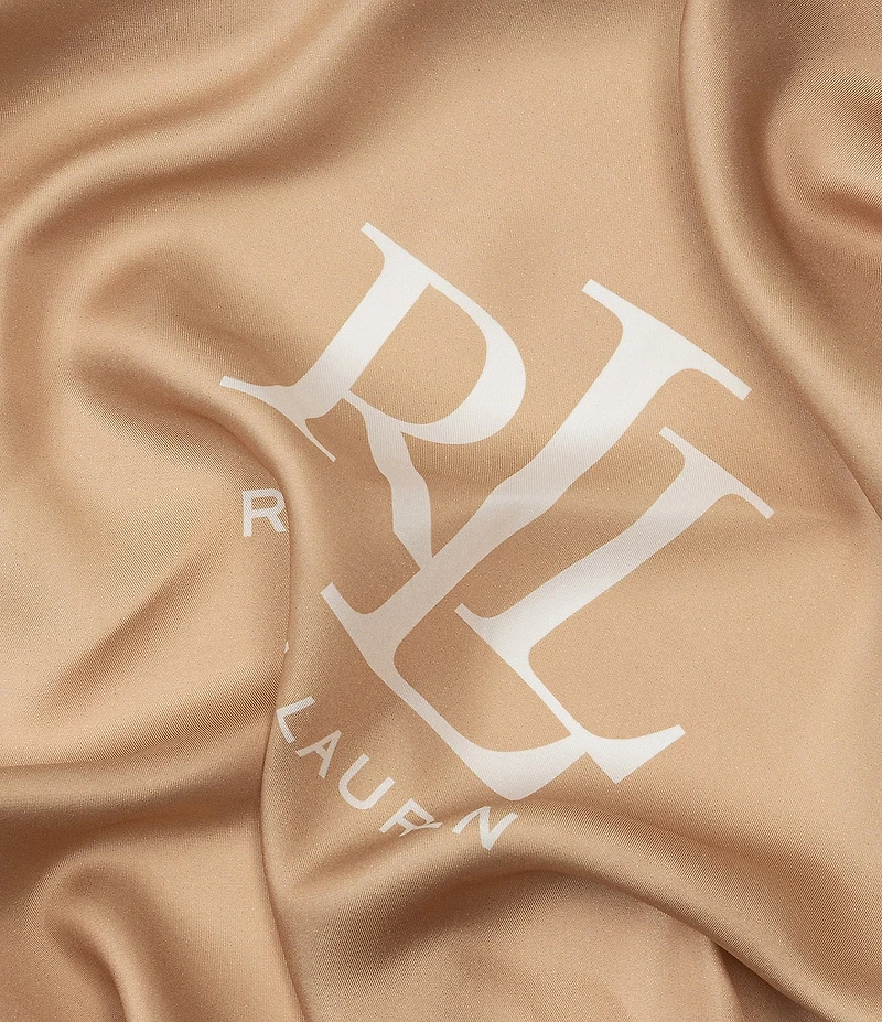 Lauren Ralph Lauren Timeless Logo Square Scarf