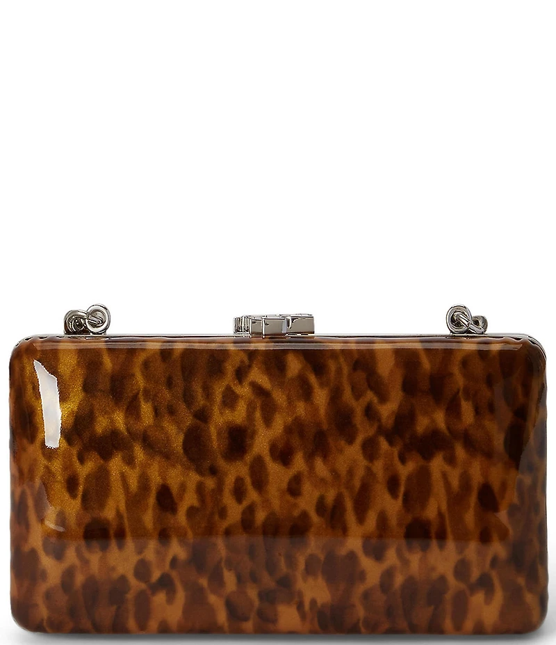 Lauren Ralph Lauren Tortoiseshell Patent Small Franki Clutch