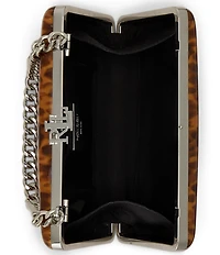 Lauren Ralph Lauren Tortoiseshell Patent Small Franki Clutch