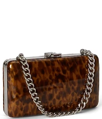 Lauren Ralph Lauren Tortoiseshell Patent Small Franki Clutch