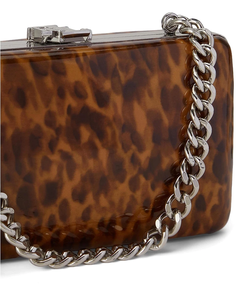 Lauren Ralph Lauren Tortoiseshell Patent Small Franki Clutch
