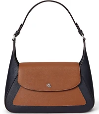 Lauren Ralph Lauren Two-Tone Medium Schylar Shoulder Bag