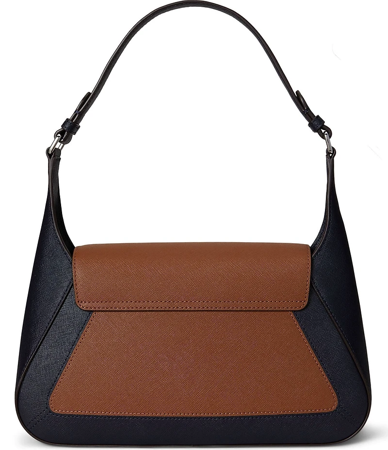 Lauren Ralph Lauren Two-Tone Medium Schylar Shoulder Bag