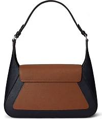 Lauren Ralph Lauren Two-Tone Medium Schylar Shoulder Bag