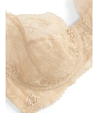 Lauren Ralph Lauren Unlined Full-Coverage Lace Bra