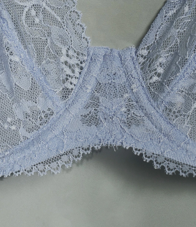 Lauren Ralph Lauren Unlined Full-Coverage Lace Bra