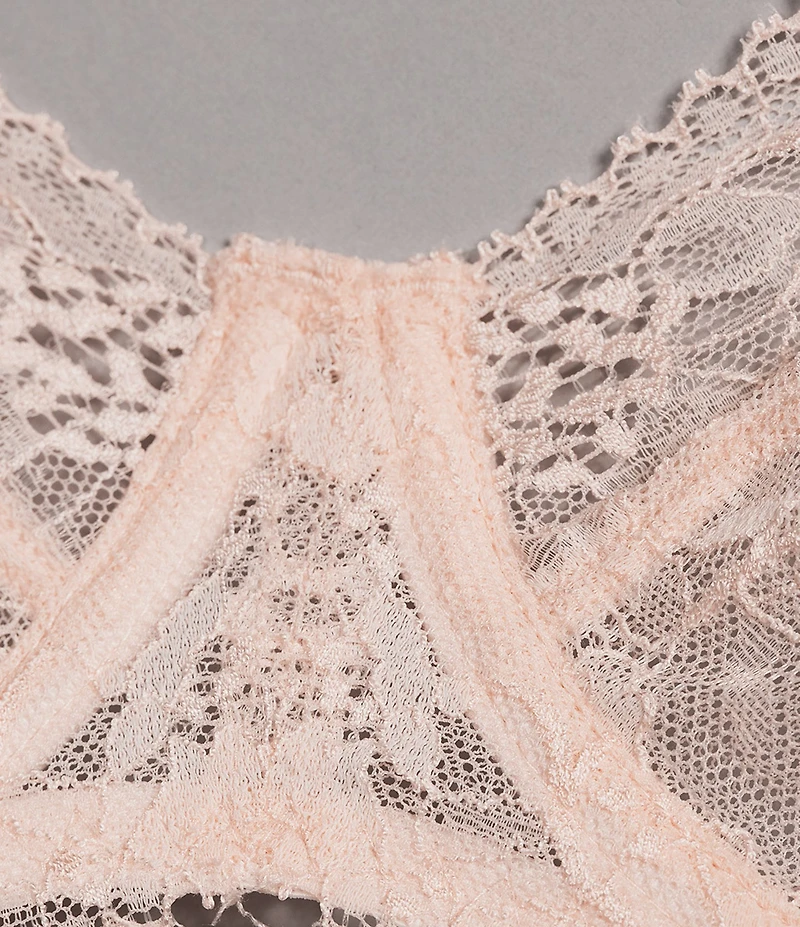 Lauren Ralph Lauren Unlined Full-Coverage Lace Bra
