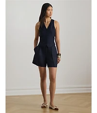 Lauren Ralph Lauren V-Neck Sleeveless Coordinating Vest