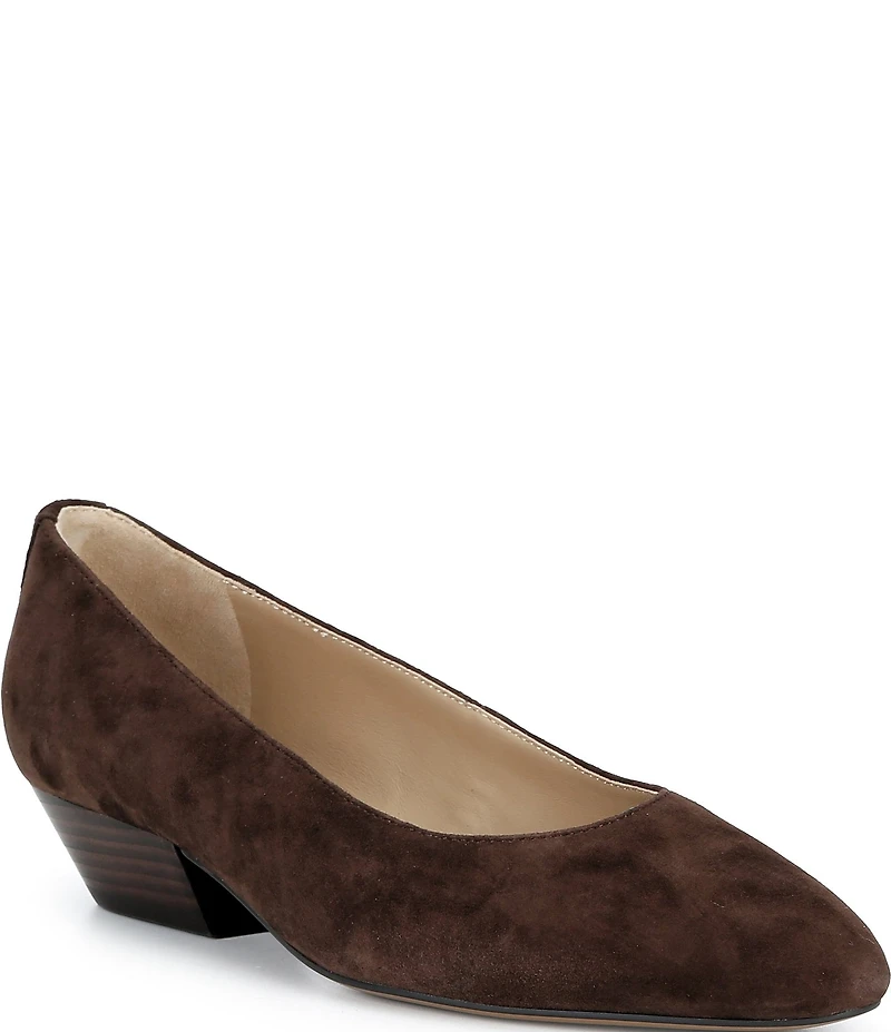 Lauren Ralph Lauren Weslee Suede Ballet Flats