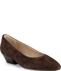 Lauren Ralph Lauren Weslee Suede Ballet Flats