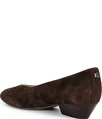 Lauren Ralph Lauren Weslee Suede Ballet Flats