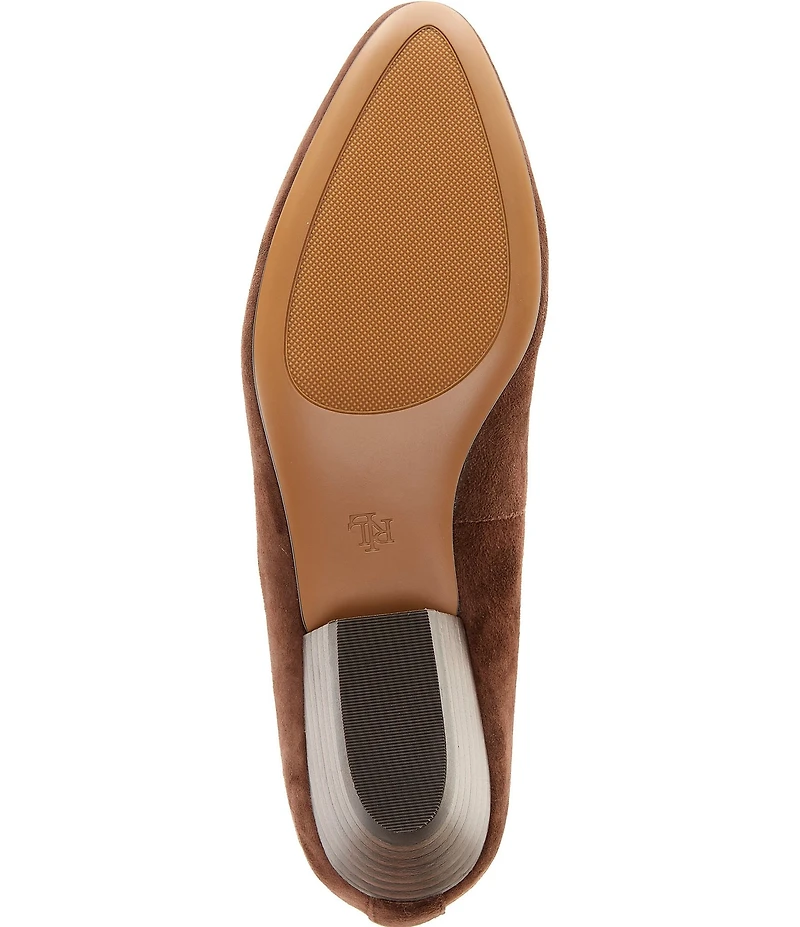 Lauren Ralph Lauren Weslee Suede Ballet Flats