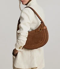 Lauren Ralph Lauren Whipstitched Large Tasha Shoulder Bag