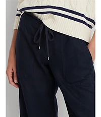 Lauren Ralph Lauren Wide Leg Linen Pants