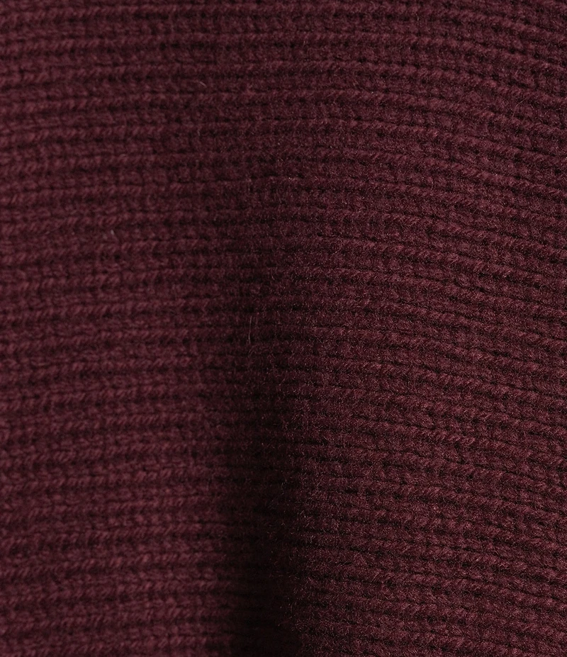 Lauren Ralph Lauren Wool Blend Buckle Trim Sweater Poncho