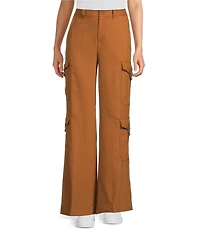 Lauren Ralph Lauren Wool Blend Wide Leg Cargo Pants