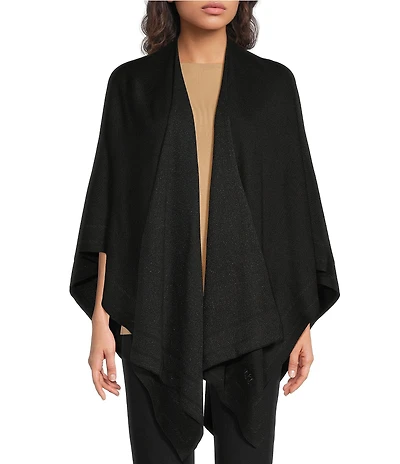 Lauren Ralph Lauren Wool Shine Ruana