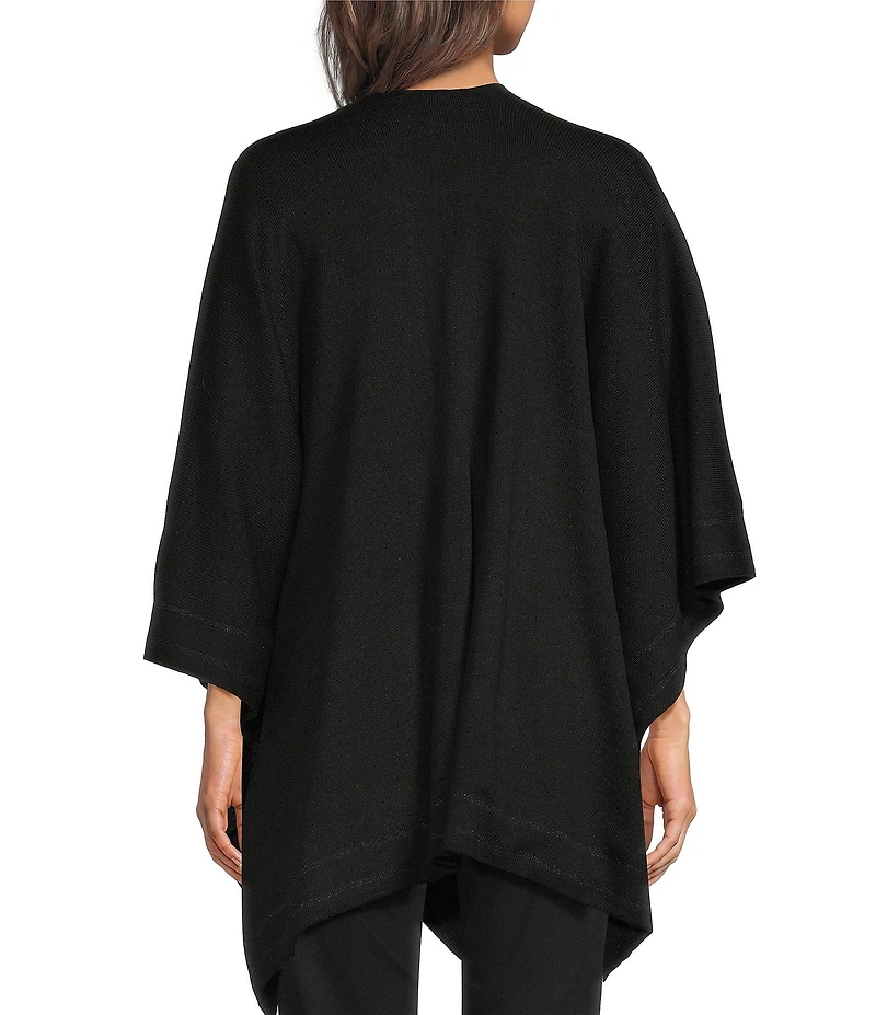 Lauren Ralph Lauren Wool Shine Ruana