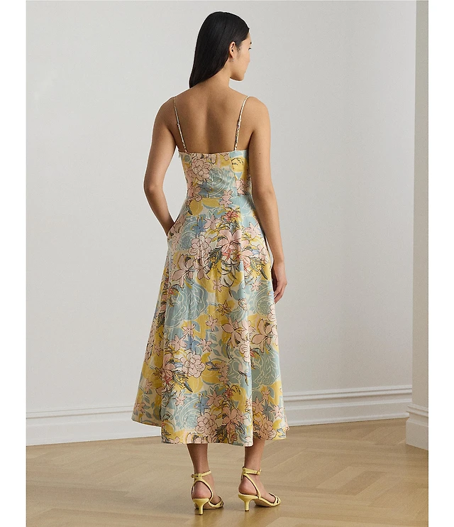 Lauren Ralph Lauren Cotton Voile Off-The-Shoulder Midi A-Line Dress at  Hamilton Place in Chattanooga, TN