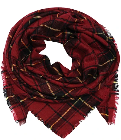 Lauren Ralph Lauren Woven Plaid Square Scarf